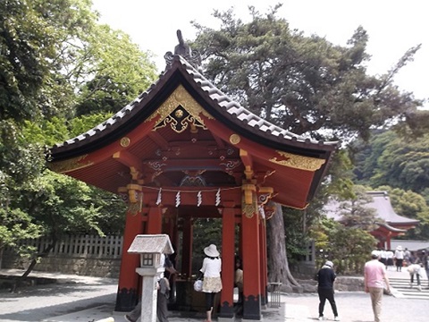 鶴岡八幡宮手水舎